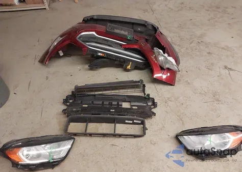 2018 Ford Ecosport Se из США, поврежденный, VIN MAJ6P1UL0JC224956